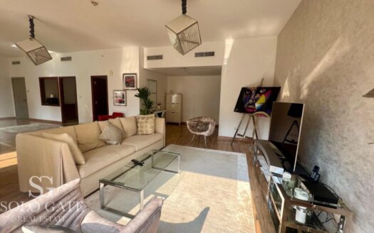 5 Min Beach Walk | Fully Furnished | Marina View