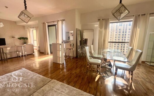 5 Min Beach Walk | Fully Furnished | Marina View