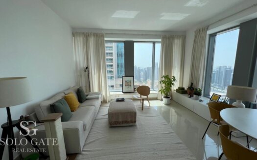 High Floor | Large 1BR | Fountain and Canal View