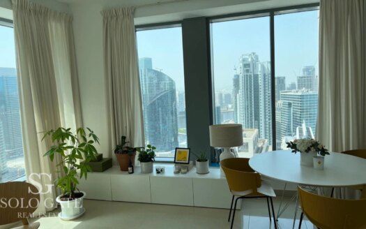 High Floor | Large 1BR | Fountain and Canal View
