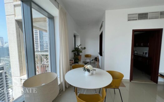 High Floor | Large 1BR | Fountain and Canal View