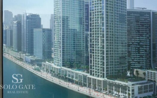 High-Floor Unit | Canal and Burj Views | Ready