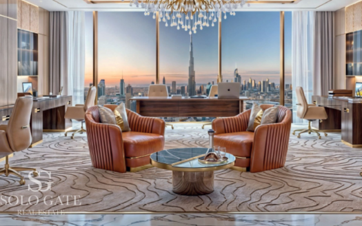 Burj Khalifa Skyline+Canal View  | Distressed Deal