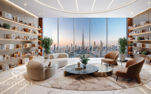 Burj Khalifa Skyline+Canal View  | Distressed Deal