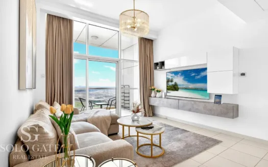 1BR Scala Tower | Canal View | Fully Furnished