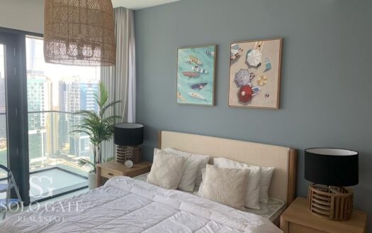 Modern 2BR | Marina View | Vacant | High Floor