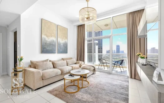 1BR Scala Tower | Canal View | Fully Furnished