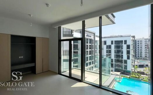 Pool View | Modern Studio | Ready to Move In